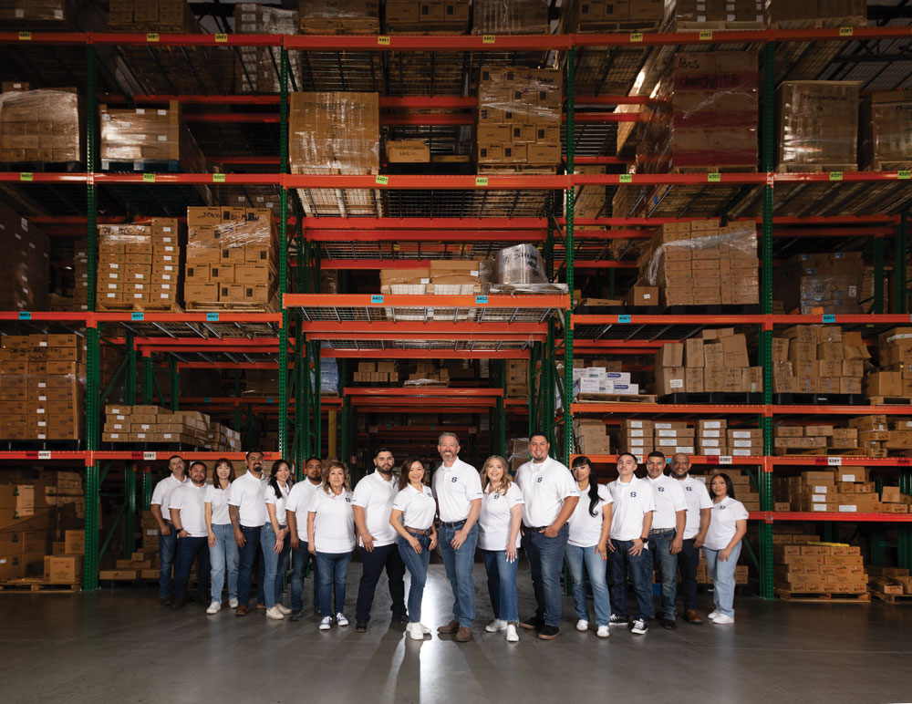 Saveway Team at the Warehouse