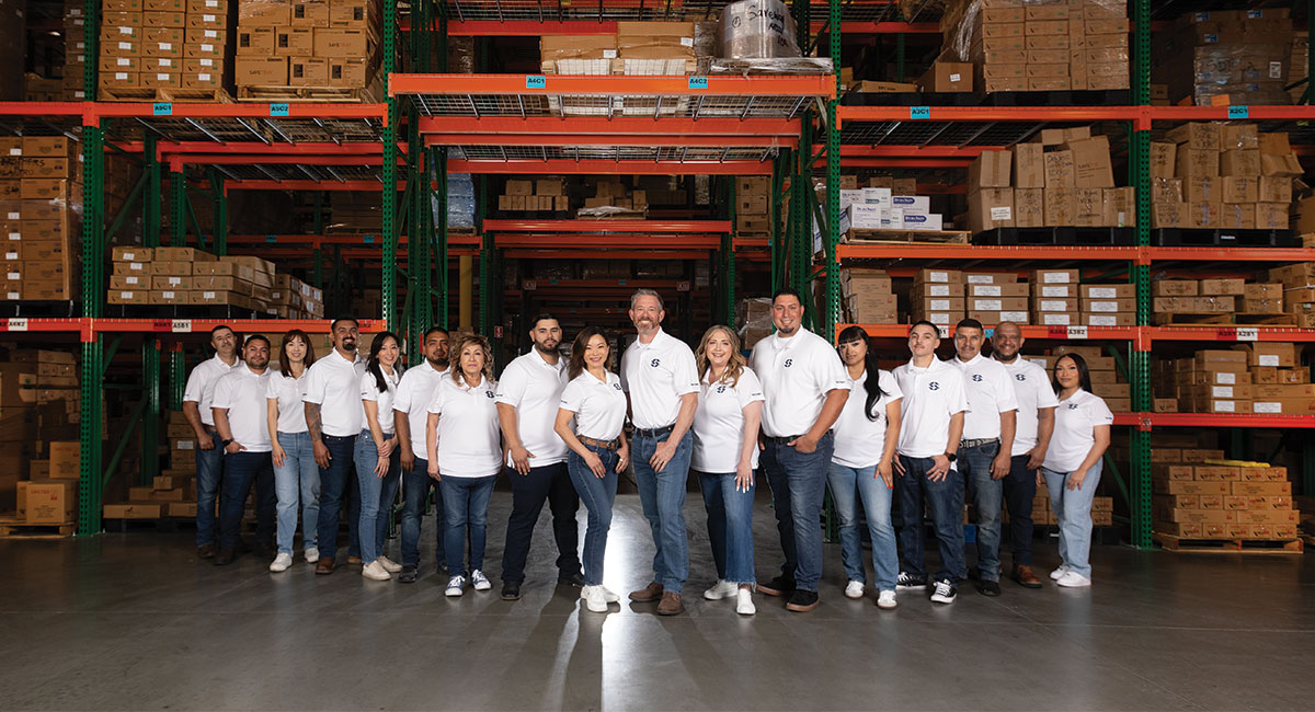 Saveway Team at the Warehouse